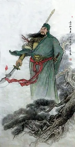 李胜书画之关羽系列