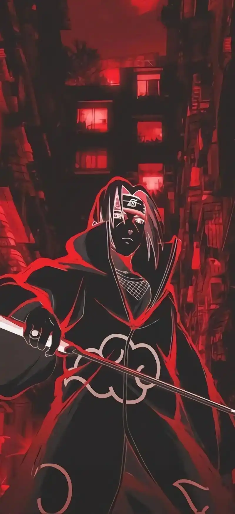 落叶飞舞之处火亦生生不息.#火影忍者 #高清壁纸 #宇智波斑 - 抖音