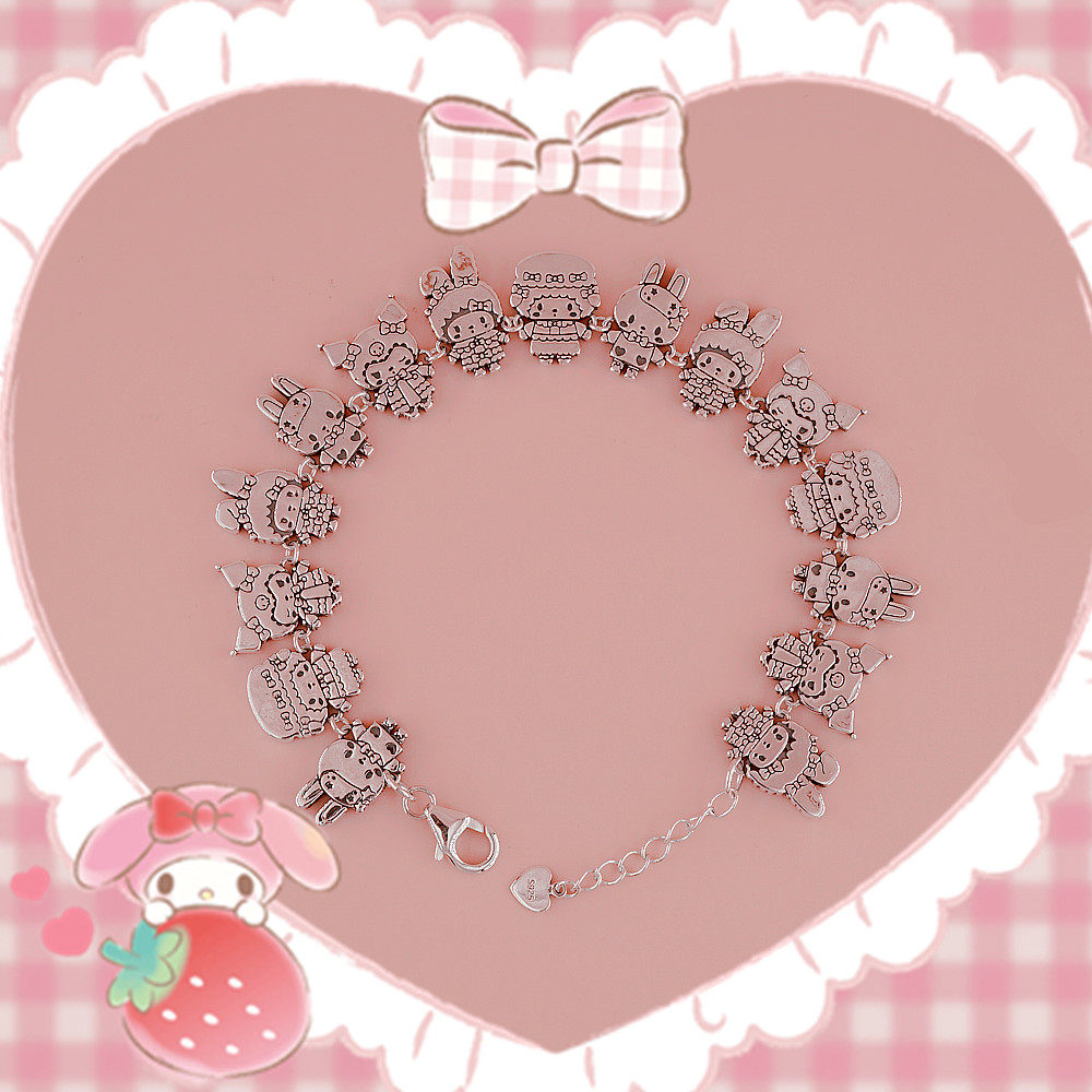 闺蜜二人手链可爱可爱可可罗米美乐小羊小兔好朋友手链