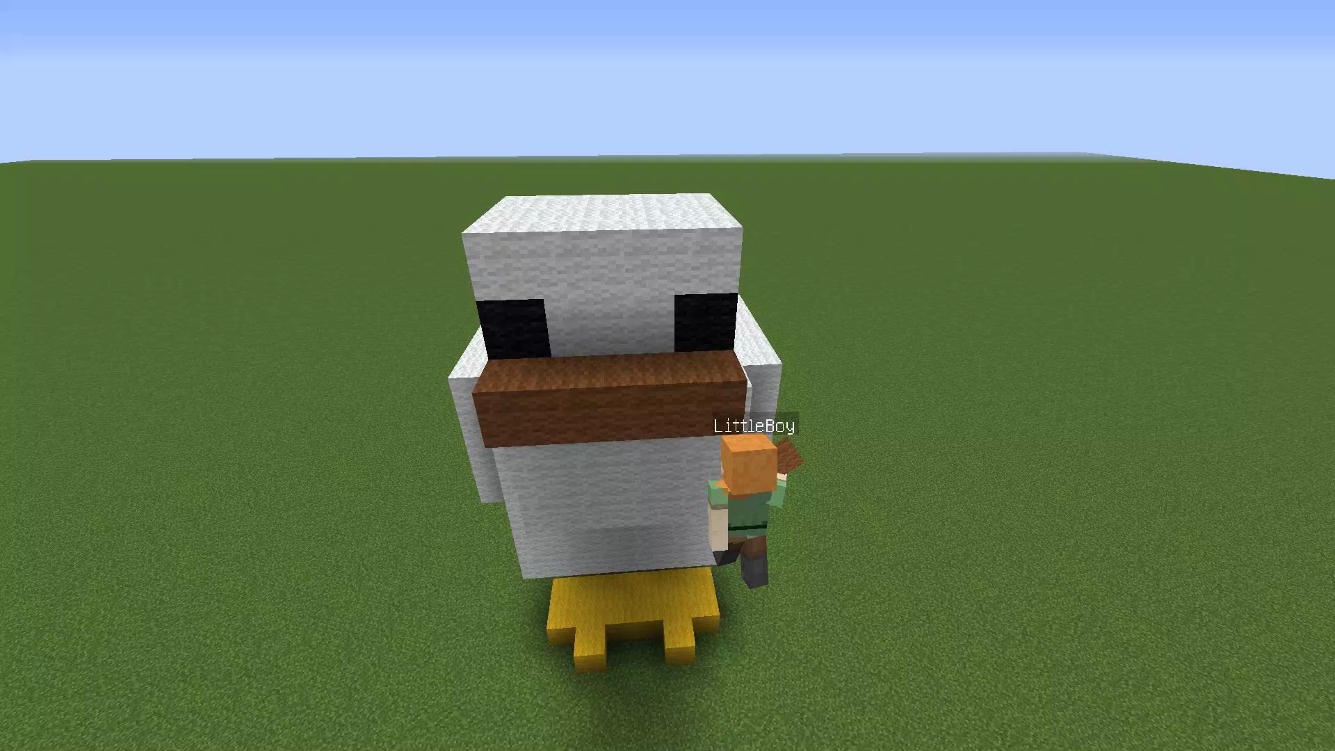 活动  还原我的世界动物(二):鸡妈妈