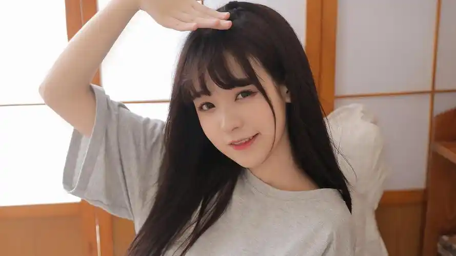 氧气少女元气小清新居家甜美写真,可爱-美女图片