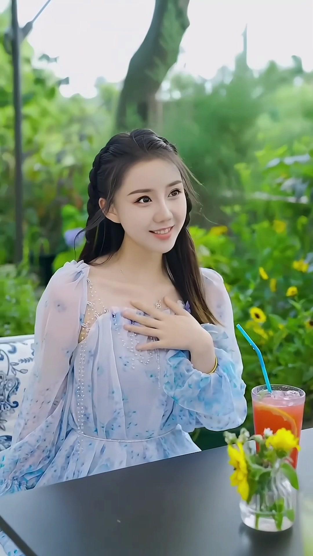 甜系女孩 美女 气质女神 古风 清纯甜美