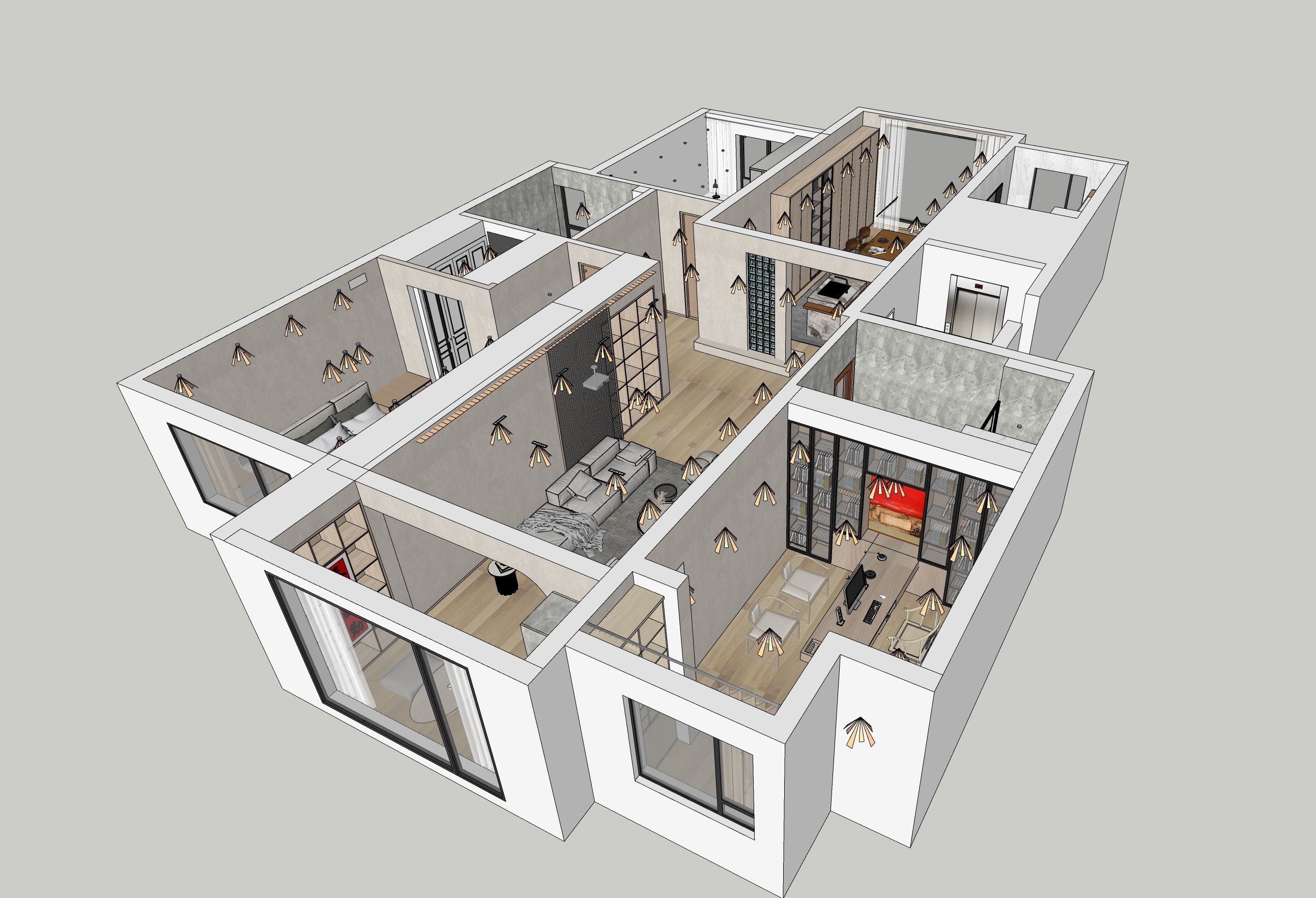 3dmax建模效果图三维3dmax建模作业