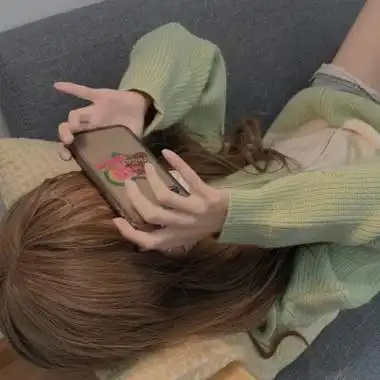 美女看不到脸头像图片