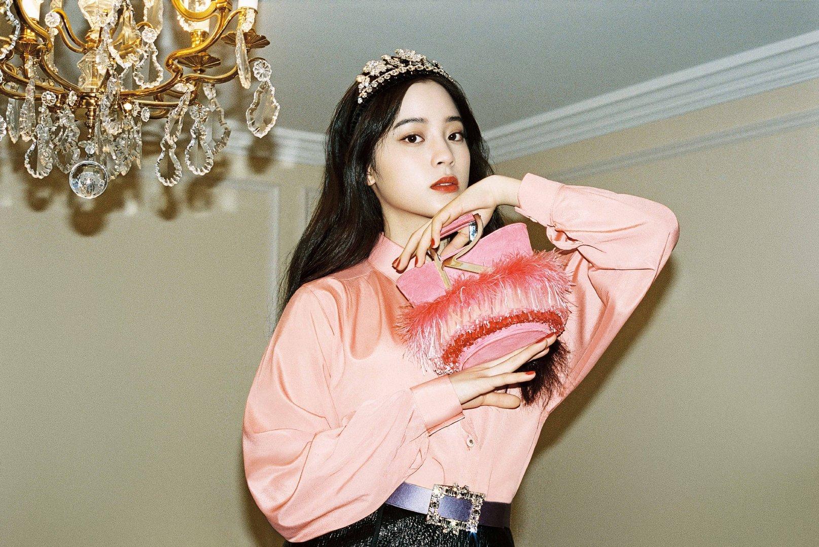 欧阳娜娜复古大片气质动人甜美可爱