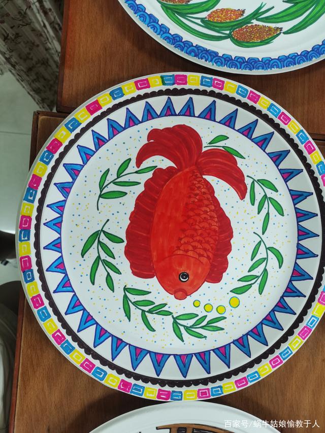 非物质文化遗产课堂上我和班级同学的创作画