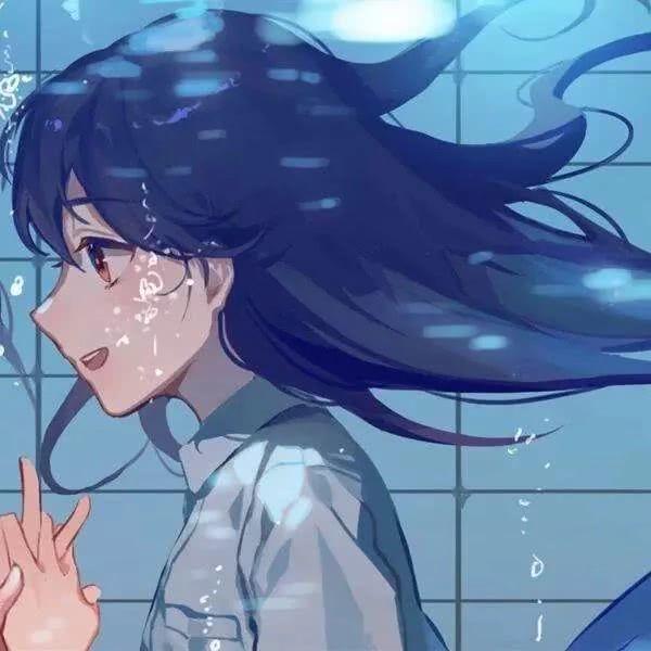 有没有两人闺蜜头像动漫蓝色系