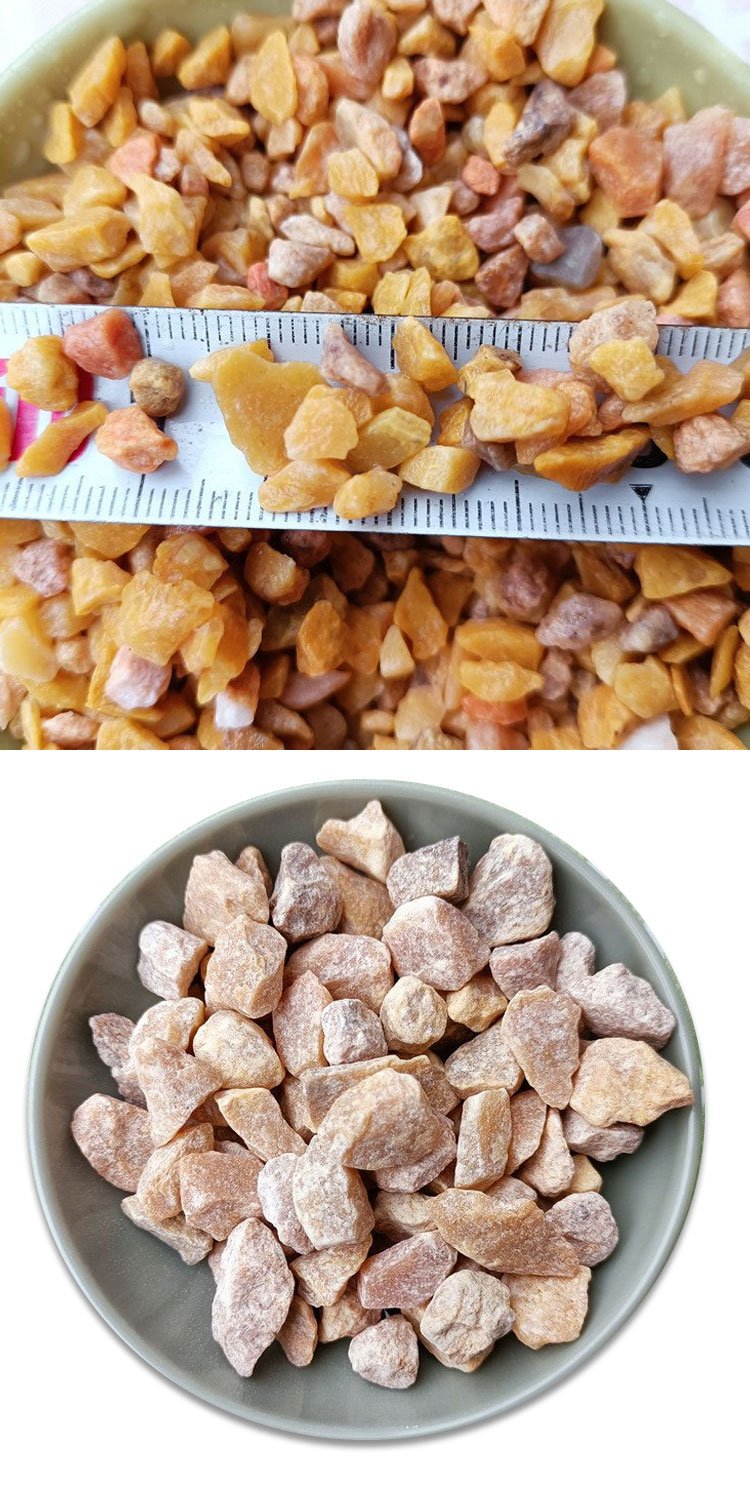 米黄洗米石 房地产用 5毫米 高透气性 xms01 亿田矿产