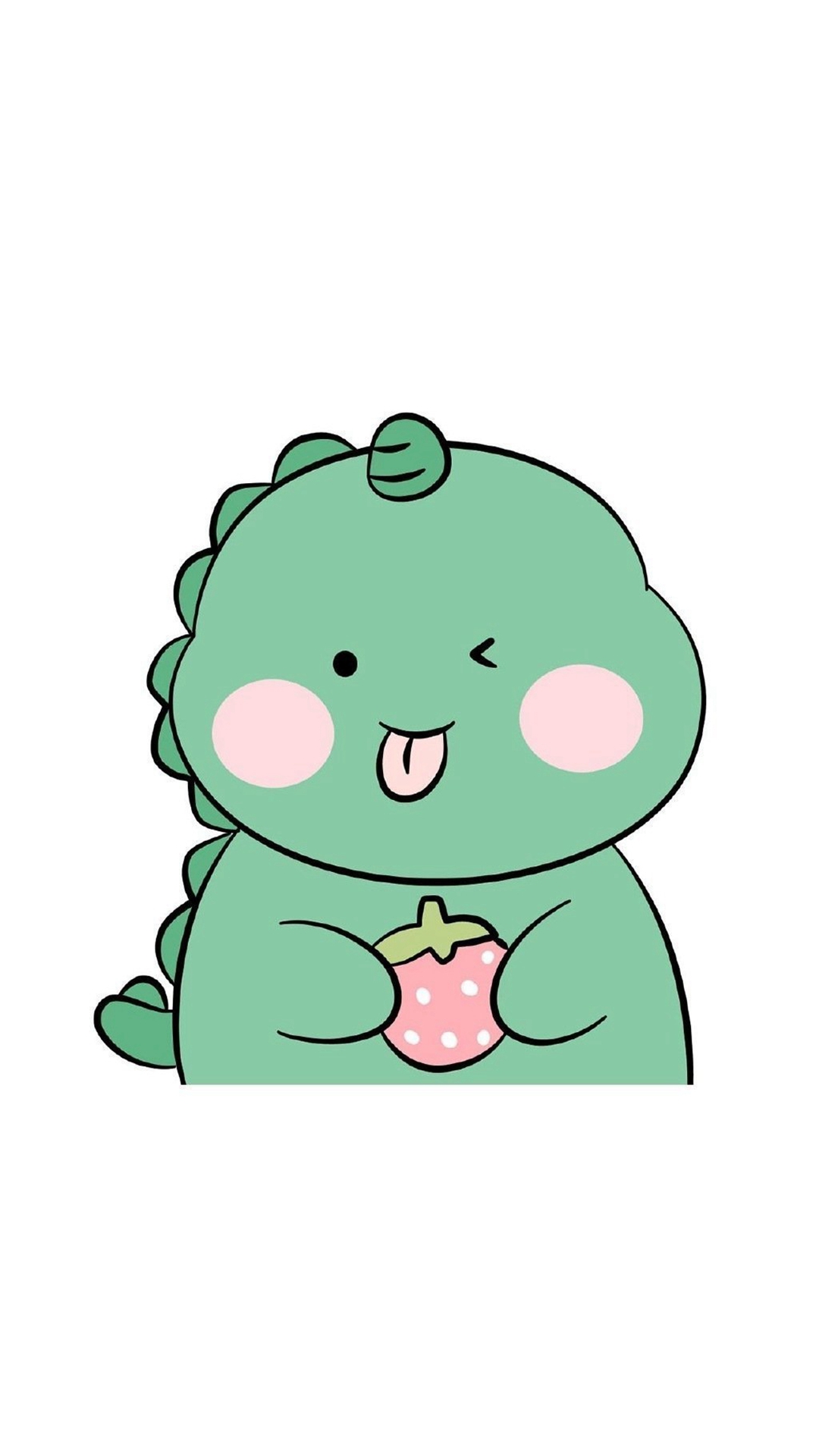 萌系可爱的小恐龙手机壁纸-卡通-手机壁纸下载-美桌网