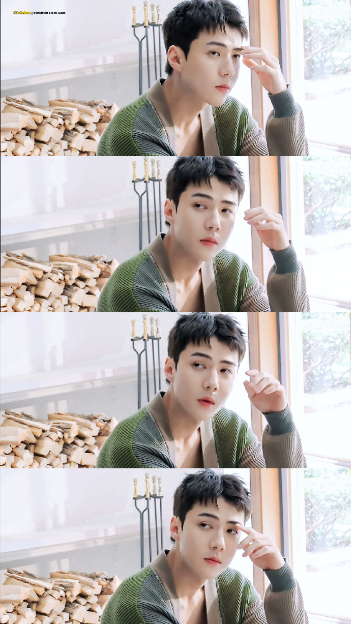 吴世勋聚光杂志金九封面##吴世勋颜值天才