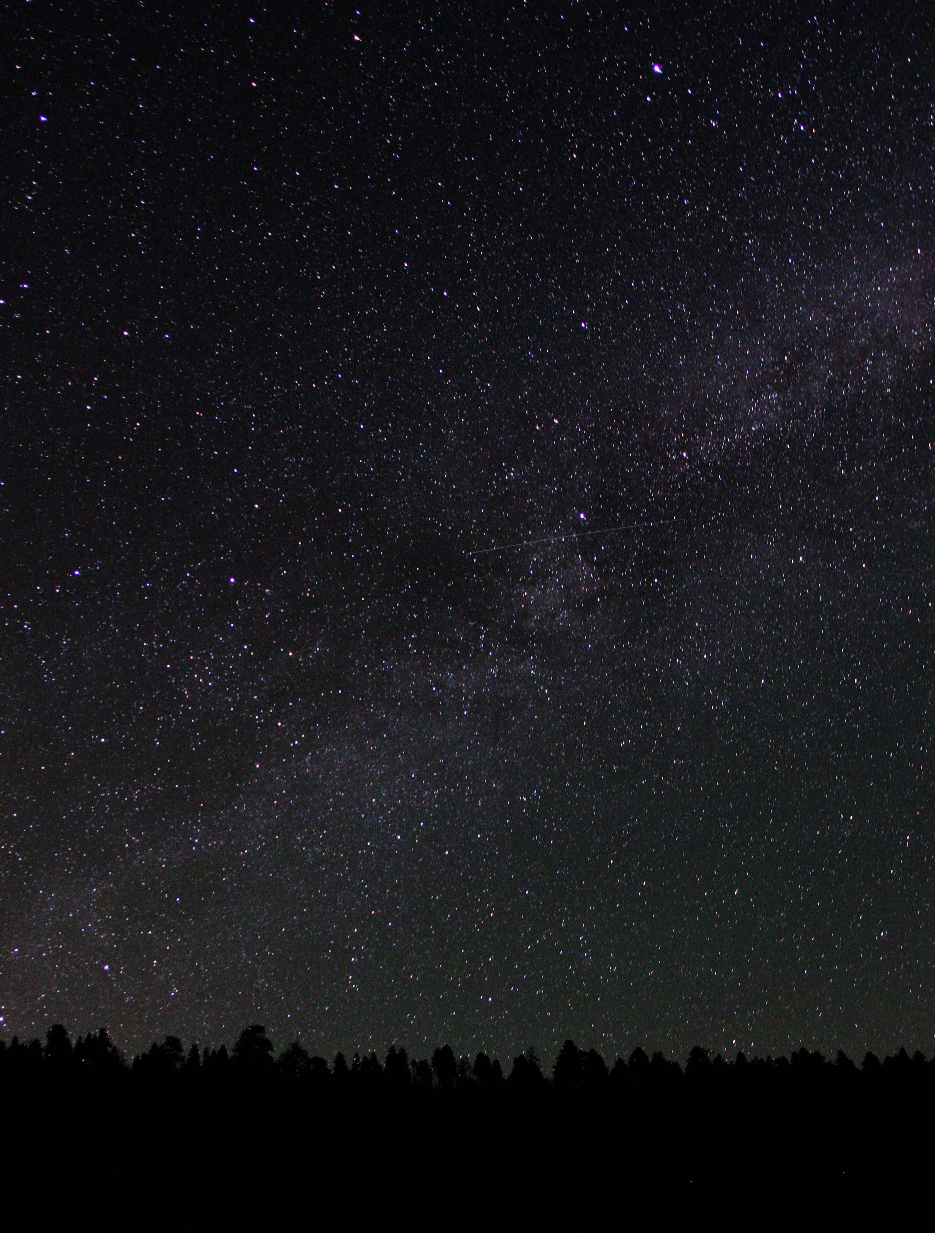 昨天晚上拍的银河~~(内附woshiwangqh大神标记的星空图)
