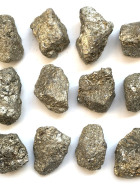 天然黄铜矿原石毛料矿石标本摆件矿物晶体愚人金孩子科普教学石头