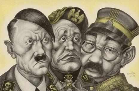 实际上,如果美国加入法西斯的阵营,或者说压根就不参与到二战中来