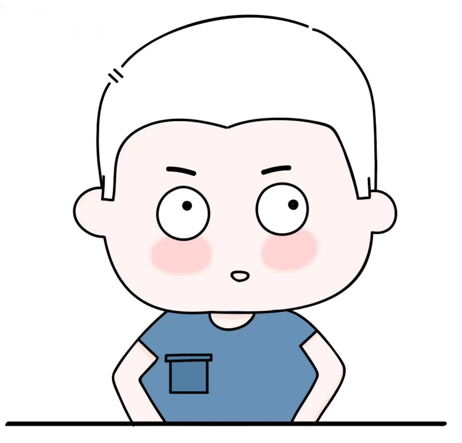 340十分钟教你画一个板寸头的小哥哥 - 简书