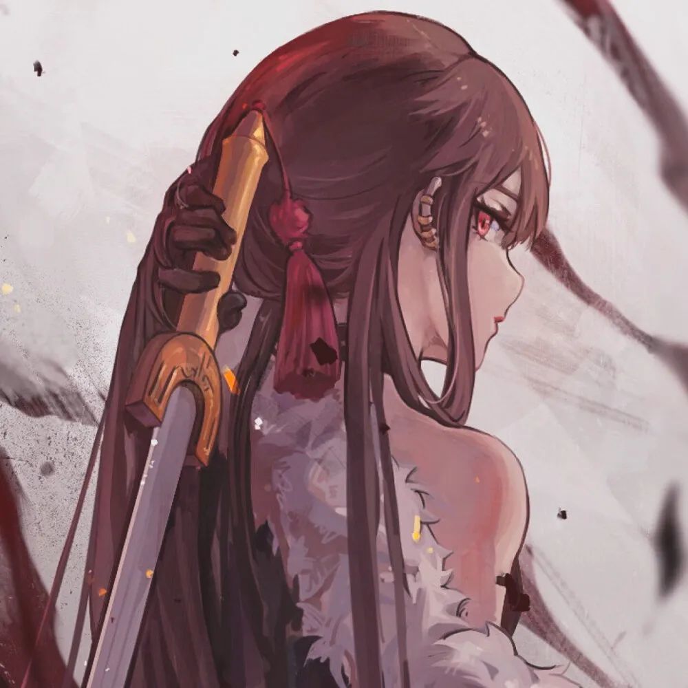 动漫头像高冷御姐女生头像