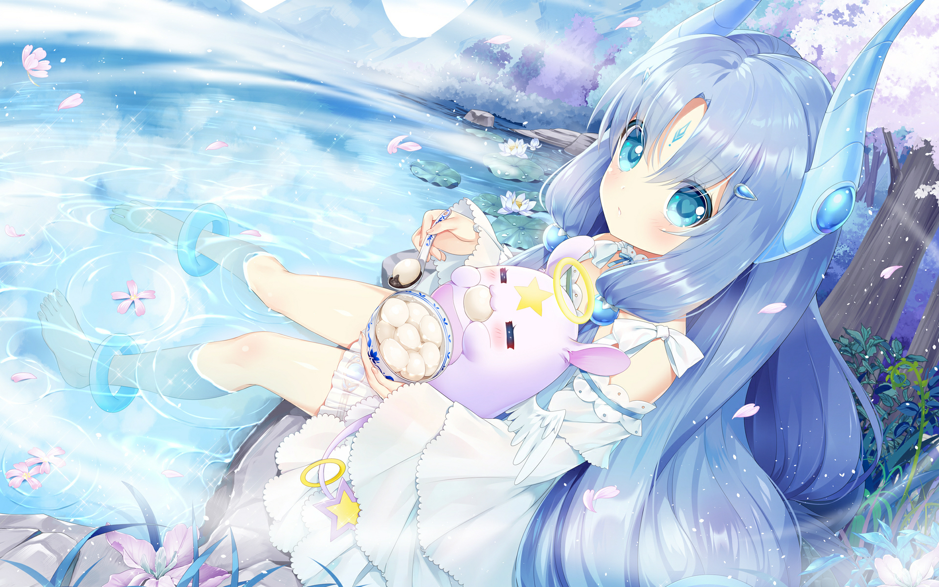 动漫二次元美女电脑桌面壁纸