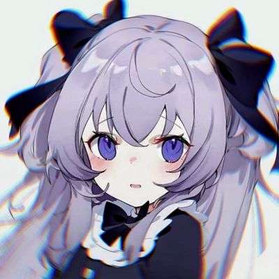 超火清冷干净风动漫女头冷色调高冷动漫女生头像