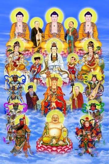 亲眼看见念佛人有二十五位菩萨相随,法师开示