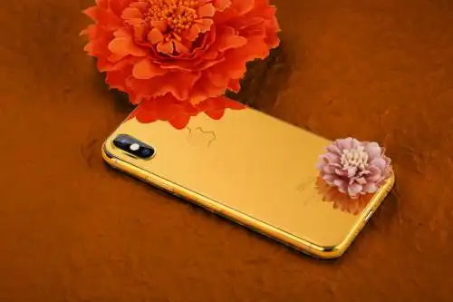 黄金版iphone x 手机 奢侈品来了