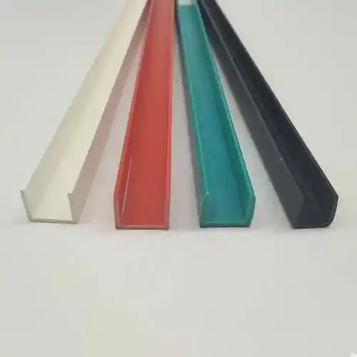 供应pvc塑料u型槽 建筑外墙隔条滴水条 u型包边条