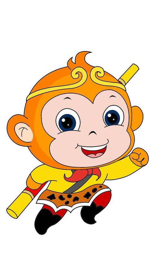 孙悟空动画片简笔画