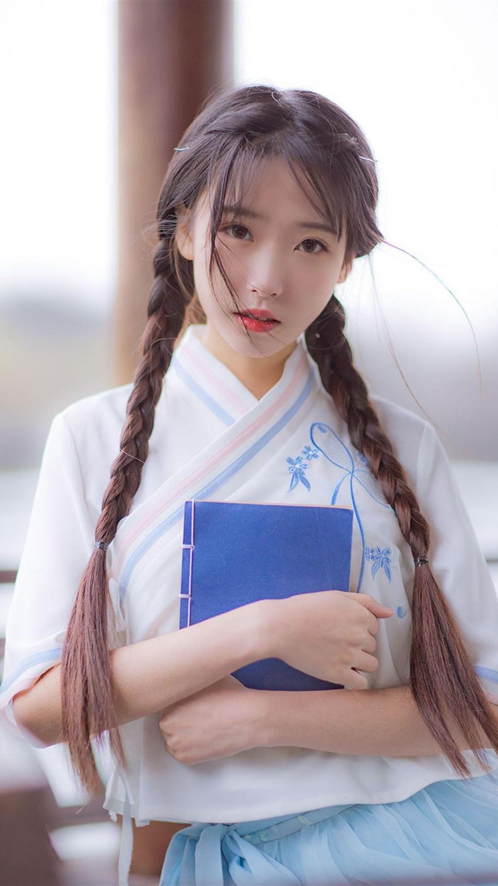 清秀小仙女古装仙气写真,高清图片,手机锁屏桌面-壁纸族