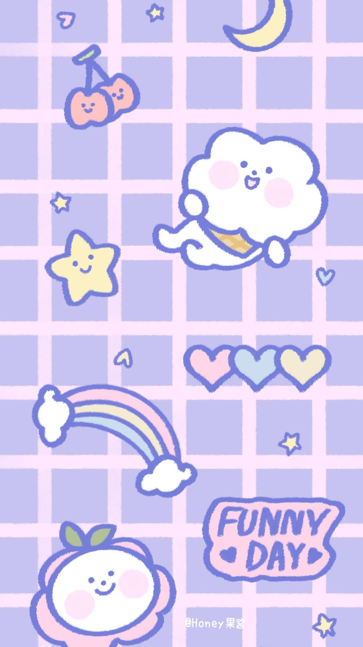 萌系少女心手机壁纸 第二辑_可爱_手机壁纸下载_美桌网