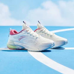 anta安踏安踏跑步鞋女鞋2021春款轻便透气舒适运动休闲鞋