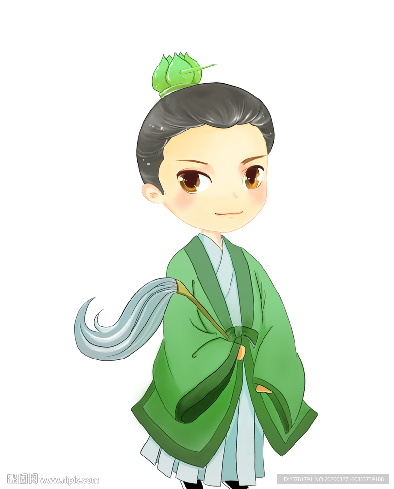 q版少年卡通汉服动漫图片