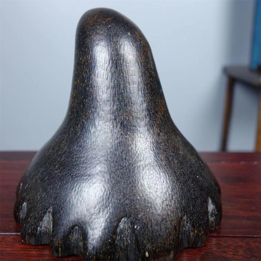 nb986 疑似旧藏仿犀牛角小角镇纸 - 司法拍卖 - 阿里资产