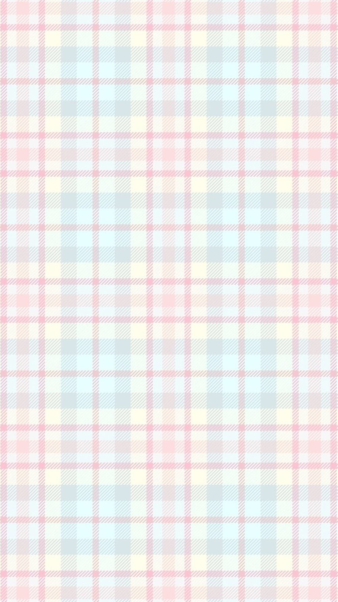 可爱少女系格子插画