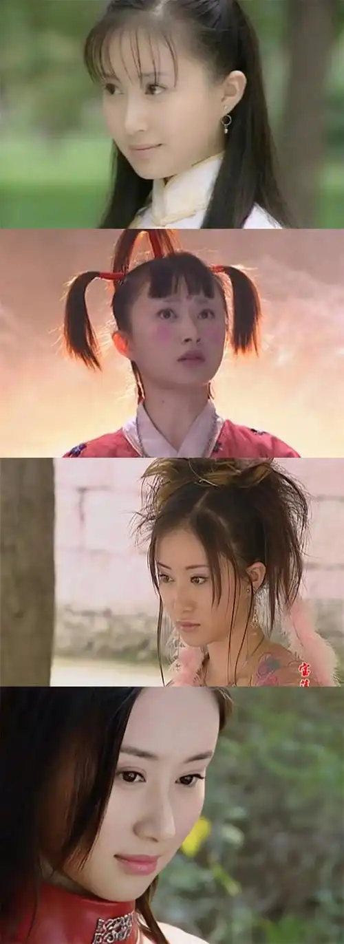 天山童姥,《宝莲灯》里的小玉,《魔幻手机》里的傻妞……舒畅不出手则