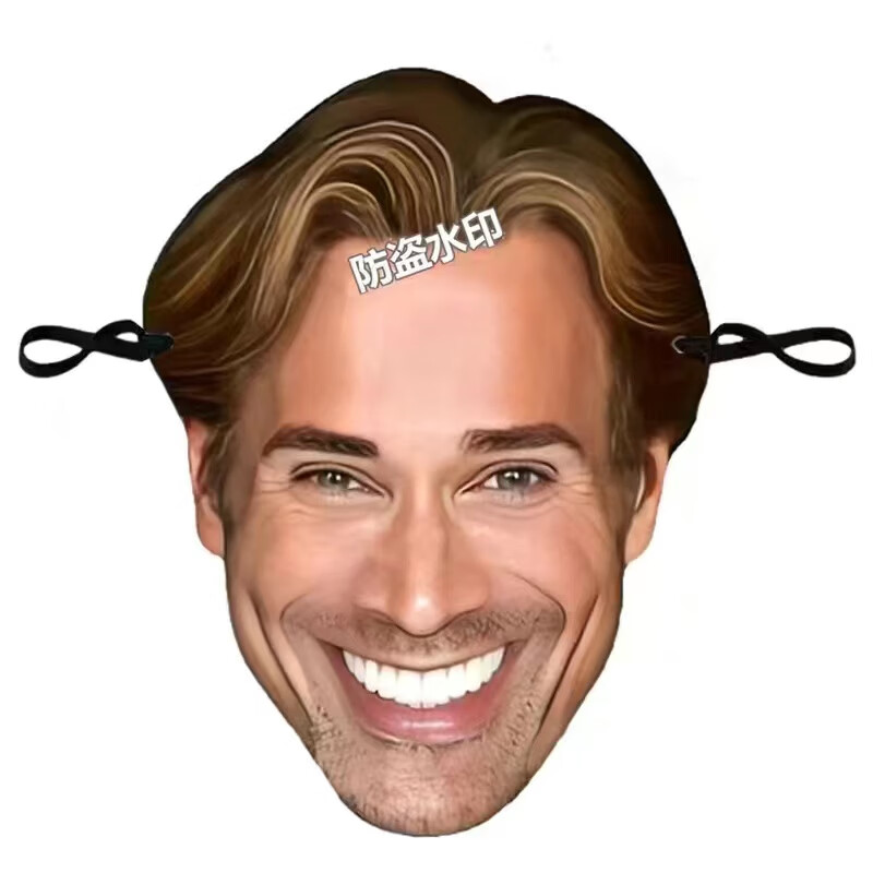 吉斯凡科比面具明日方舟初代门酱搞怪搞笑面具表情包生日搞气氛道具