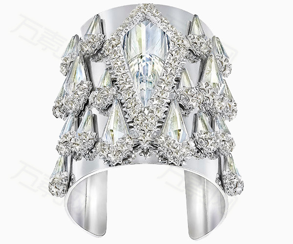 施华洛世奇首饰白金色手链图片免费下载_产品实物_万素网