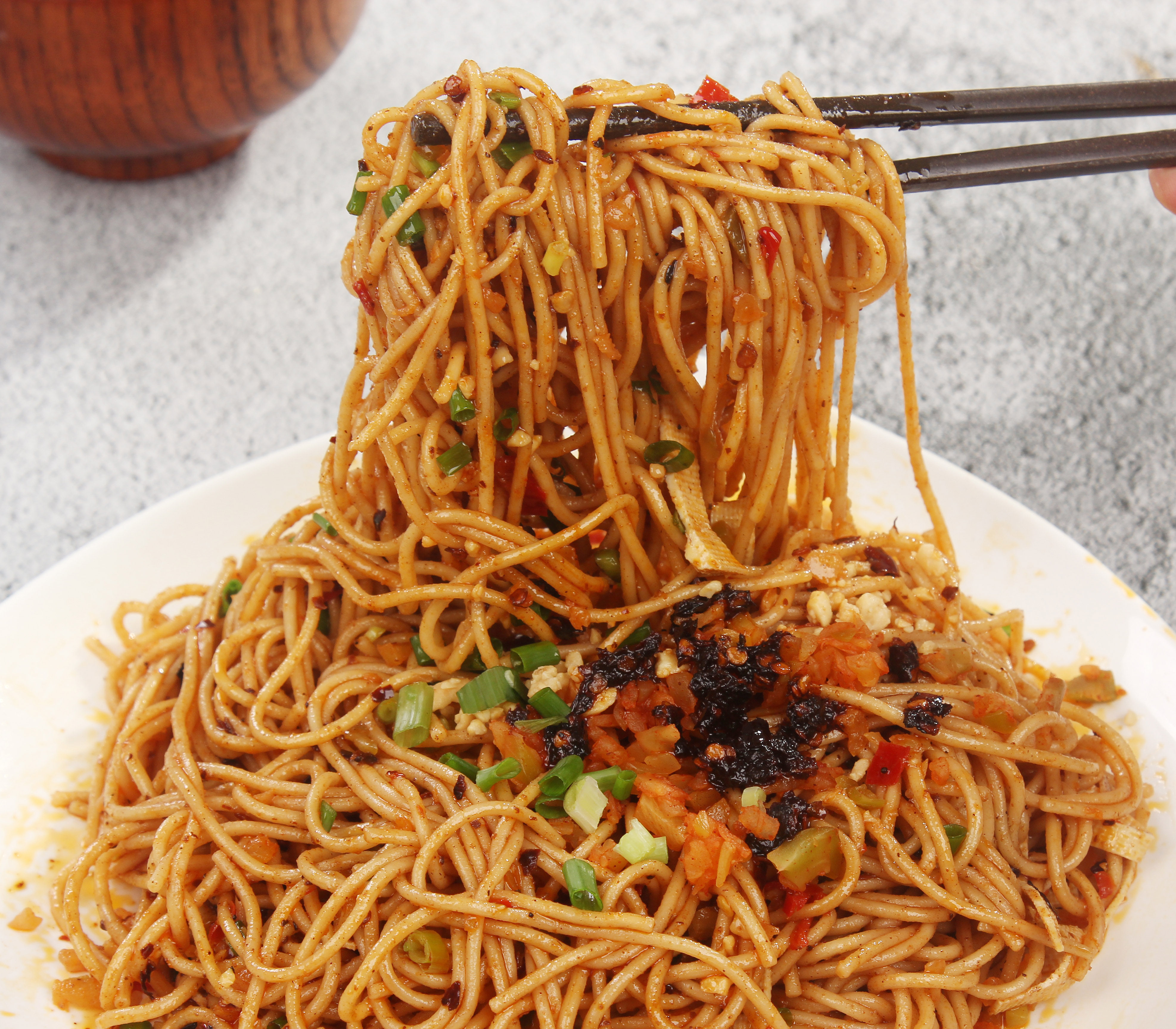 拌面速食 四川特产_面之恋 【四川担担面重庆干拌面】速食拌面 地方