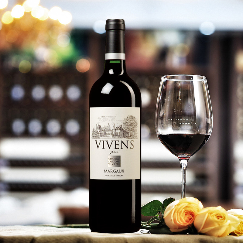 中粮名庄荟 法国红酒 波尔多二级名庄度韦干红副牌小都威堡2014