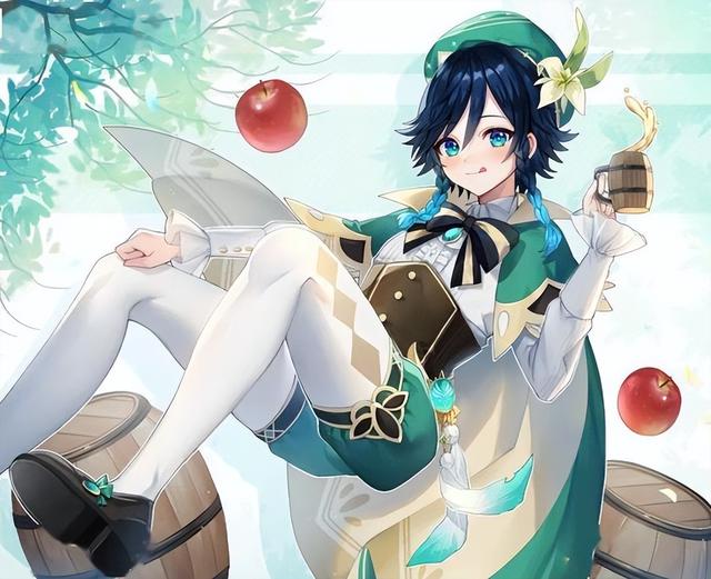 我将奏响高天之歌                ——温迪风神温迪(生日:6月16日)