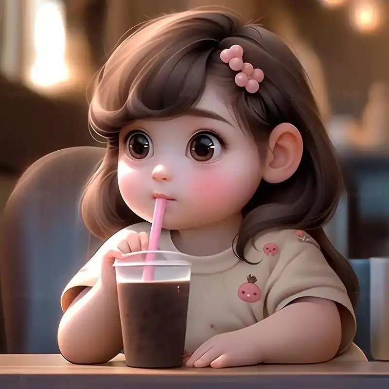 萌娃头像 #女生头像 #呆萌呆 - 抖音