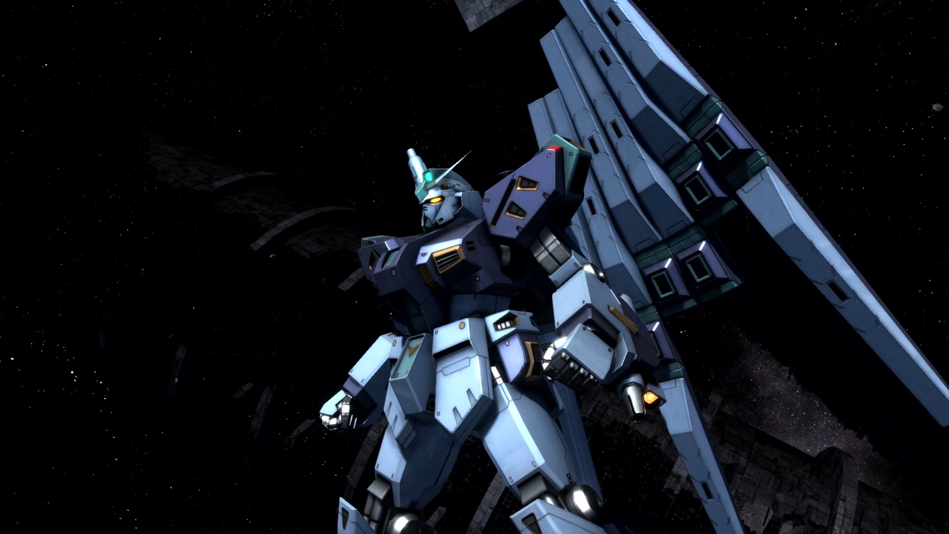 【gbo2】量产型牛高达飞翼浮游炮装备演示