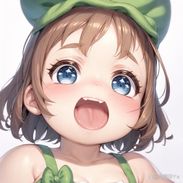 卡通动漫头像|超q萌!这个微胖少女头像壁纸太可爱了!