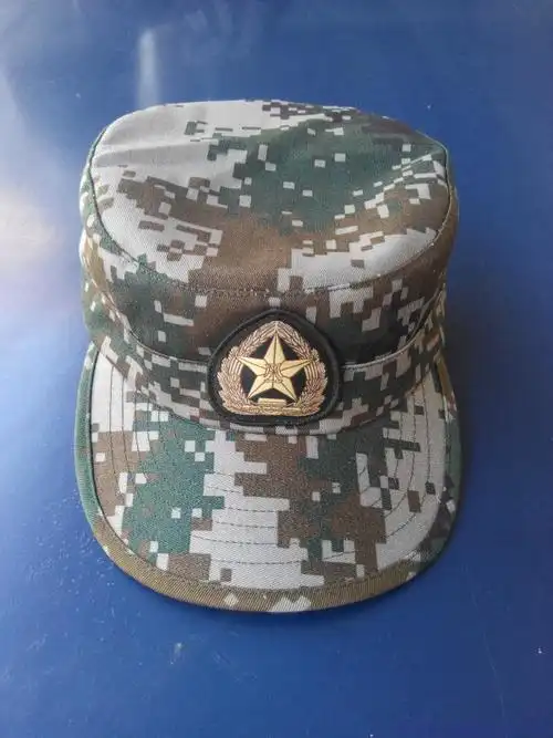 厂家直销学生军训迷彩帽 丛林迷彩帽图片_4