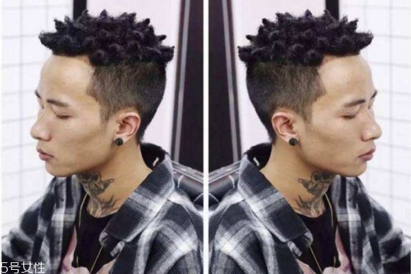 黑人烫适合什么脸型黑人烫发型图片